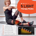 Halidodo Red Light Therapy & Vibration Massage Knee Brace - Wireless Rechargeable Controller 660Nm & 850Nm Red Light Therapy Heated Device For Knee/Joint/Elbow/Shoulder.