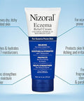 Nizoral Eczema Relief Cream Relieves Dry Itchy Irritated Skin Soothes And Hydrates With 7 Moisturizers Colloidal Oatmeal 2% 4 Fl Oz
