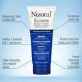 Nizoral Eczema Relief Cream Relieves Dry Itchy Irritated Skin Soothes And Hydrates With 7 Moisturizers Colloidal Oatmeal 2% 4 Fl Oz