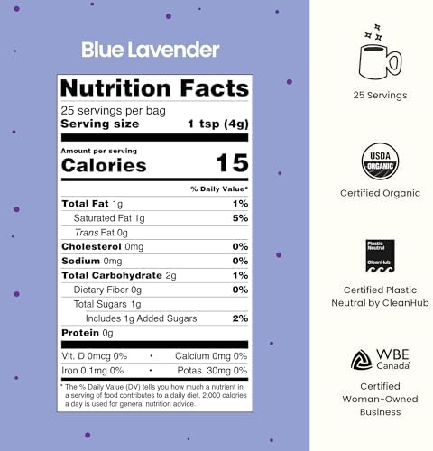 Blume Glow And Gut Health 2 Set - Blue Lavender Latte And Strawberry Hibiscus Hydration Packets -