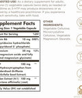 Solgar 5Htp 100 Mg 90 Vegetable Capsules Promotes Relaxation NonGmo Vegan Kosher and Gluten 90 Servings