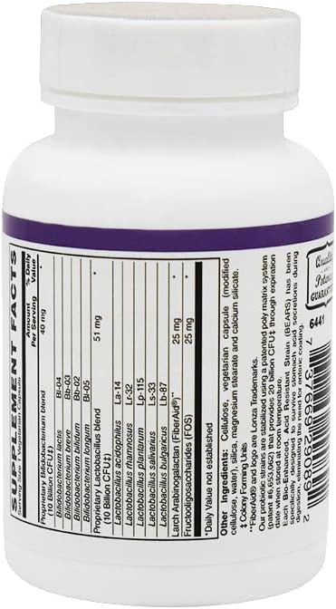 Bariatricpal Probiotic 20 Billion Cfu Gastrointestinal & Immune Health Capsules (30 Count)