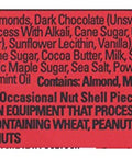 SkinnyDipped Dark Chocolate Peppermint Almonds, Healthy Snack, Plant Protein, Gluten Free, 3.5 oz Resealable Bag, Pack of 1