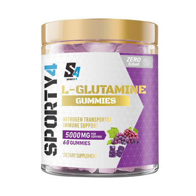 Sporty4 L Glutamine 5000mg No creatine Gummies