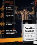 Santa Cruz Paleo Creatine Monohydrate Powder Micronized Unflavored Pre Workout And Muscle Support Supplement Gluten Free Keto Mix With Water Or Shakes No Fillers Or Additives 80 Servings 400G
