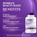Doctor'S Best Doctors Best Womens Beauty Sleep With Magnesium Theanine Melatonin Sleep & Relaxation Support Non-Gmo Gluten Free Soy Free Vegan 60 Veggie Caps