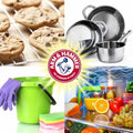 Arm & Hammer 33200-84104 Baking Soda, 16 oz (Pack of 24)