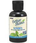 Now Foods Now Better Stevia Glycerite - Zero Calorie Sweetener (Alcohol-Free) 2 fl.oz, 1 Units
