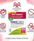 Boiron Wartcalm For Painless Wart Removal On Hands Knees Plantar (Feet) And Other Bodily Warts For Adults & Children Ages 2+ 60 Count