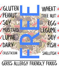 Gerbs Superfood Snack Mix 2 lbs. | Raw Seeds & Unsulfured Sweetened Dried Fruit, Resealable Bag | Sweet-Tart Fruit Meets Crunchy Seeds | Top 14 Allergen-Free