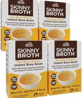 Country Farms Skinny Broth 7Day Plan Instant Chicken Bone Broth 10G Protein Collagen Type Ii Promotes Better Digestion Bone Health 7 Day Plan 4 Pack 2815G Packets