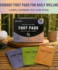 Tolevita Pads 30 Foot Pads Per Pack With Wood Vinegar Bamboo Vinegar Tourmaline And Natural Extracts 3 Aromas Green Tea Ginger And Lavender Relaxation Circulation And Daily Wellness