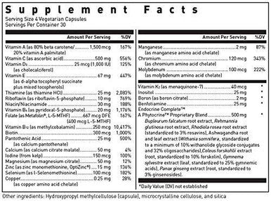 Douglas Labs, Endocrine Complete, 120 vegcaps