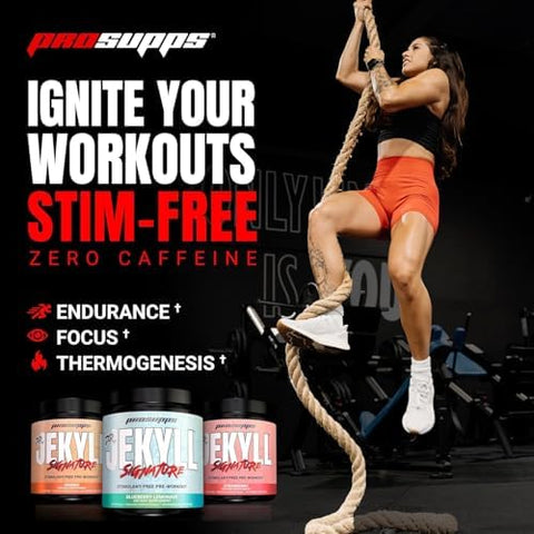 Prosupps L-Carnitine 3000 Stimulant Liquid Shots (Berry) Dr. Jekyll Signature Intense Focus Energy & Pumps Pre-Workout Powder (Blueberry Lemonade) Bundle