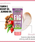 Soap & Glory Fresh As Fig Vegan Body Lotion - Limited Edition Body Lotion For Dry Skin - Made With Almond Oil Rosehip Seed Oil & Vitamin E - Scented With Fig & Sparkling Lemon Blossom (250 Ml)