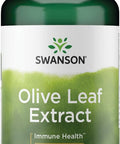 Swanson Immune Health Bundle: Olive Leaf - Turkey Tail Mushroom - Vitamin D3 - Vitamin C w/Rose HIPS
