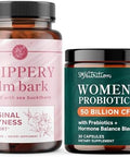 Smnutrition Complete Women'S Health Probiotic & Slippery Elm Bark Comprehensive Vaginal Health Bundle With Probiotic For Women (30 Servings) And Moisture Support Complex (30 Servings)