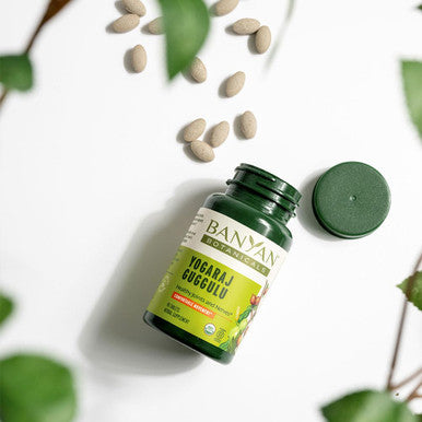 Banyan Botanicals Yogaraj Guggulu Organic Joint Support Supplement Ayurvedic Blend For Supporting The Skeletal And Neuromuscular Systems* 90 Tablets Non-Gmo, Sustainably Sourced, Vegan