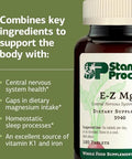 Standard Process EZ Mg Central Nervous System Health Supplement Contains Magnesium Iron and Vitamin K1 Aids Sleep Pathways GlutenFree NonDairy and NonSoy 180 Tablets (30 Servings)