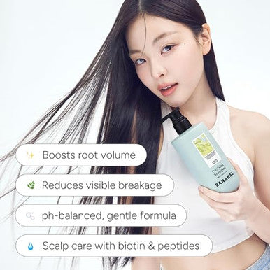 Bananal Purifying Scalp Shampoo & Conditioner Set Deep Cleanse + Lightweight Nourishment For Oily Sensitive Scalp Herbal Extracts Menthol Biotin Niacinamide Ph 5.5 Korean Hair