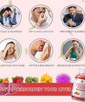 Lukaree 2 Pack Lukaree Liver Cleanse Detox & Repair Gummies 60 Count 2 Pack