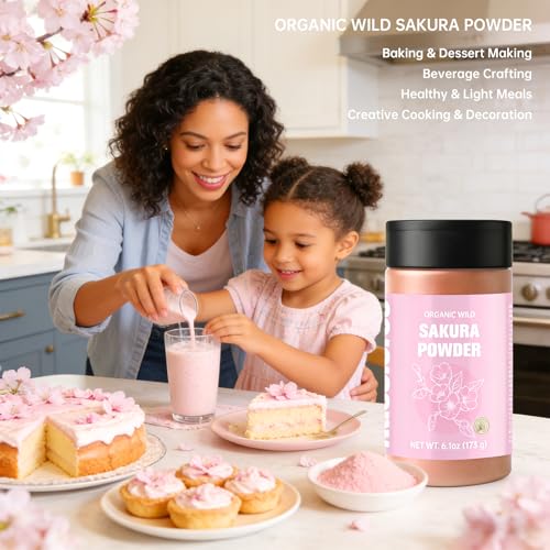 Nacolorce 100% Organic Freeze-Dried Sakura Powder, 6.1Oz – Aahari.com