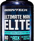 Bodytech Ultimate Man Elite Multivitamin & Mineral Training Support Formula, 45 Servings (90 Tablets)