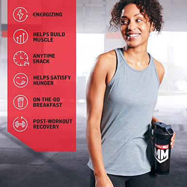Muscle Milk Genuine Protein Powder Cookies N Creme 1.93 Pounds 13 Servings 32G Protein 3G Sugar Calcium Vitamins A C & D Nsf For Sport Energizing Snack Packaging May Vary
