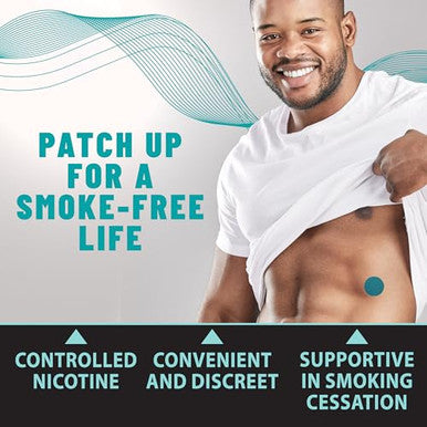 Tolevita Antismoke Herbal Patches Circle Shape 21Mg Teal Quit And Help Reduce Cravingsherbal Stop Aid For A Healthier Lifestyle 30 Patches