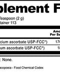 NutriBiotic Calcium Ascorbate Vitamin C Powder Essential Antioxidant and Collagen Supplement Buffered with Calcium Non Acidic and Easier on Digestion than Ascorbic Acid Gluten and GMO 8 Oz