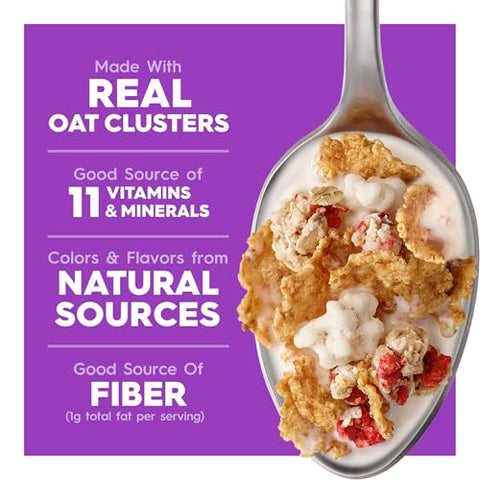 Kellogg's Corn Flakes Breakfast Cereal, Kids Cereal, Family Breakfast, Family Size, Original, 18oz Box (1 Box)