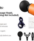 Massage Gun Mini, Massage Gun Deep Tissue, Handheld Muscle Gun, Precussion Massager For Back Pain Relief, Small & Portable & Lightweight, Type-C Charging, Full Body Relax For Men Women Travel