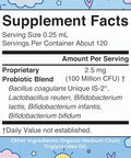 Maryruth'S Maryruth Organics Usda Organic Infant Liquid Probiotic Drops Baby Essentials Probiotics For Infants Baby Probiotic Drops Proprietary Probiotic Blend Vegan Non Gmo 125 Servings