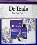 Dr Teal'S Melatonin Sleep Soak Epsom Salt Solution And Foaming Bath Set