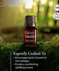 Gya Labs Happy Holiday Essential Oil Blend - Comforting & Uplifting Festive Season Aromatherapy Oil (0.34 Fl Oz)
