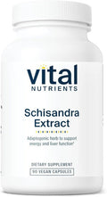 Vital Nutrients - Schisandra Extract - Liver Immune Energy and Endurance Support - 90 Vegetarian Capsules per Bottle - 1000 mg