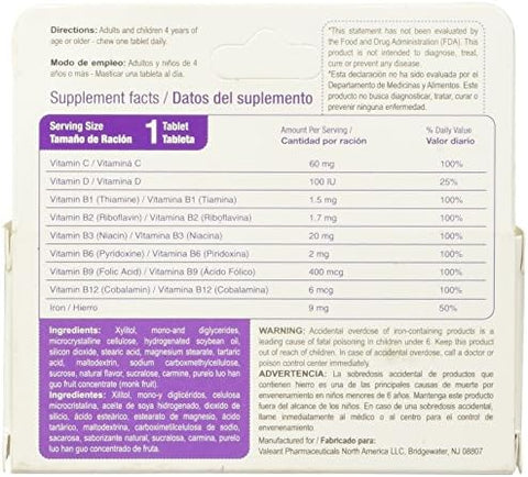 Bedoyecta Children's Chewables 50 Count