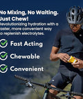 Saltstick Electrolyte Fastchews - 120 Count Watermelon Flavor - Electrolyte Tablets For Hydration Salt Tabs - 10 Count (Pack Of 12)