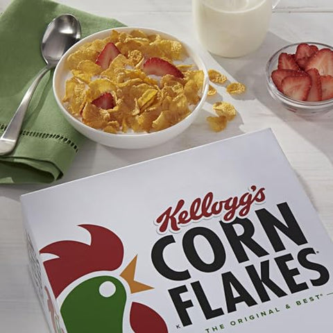 Kellogg's Cocoa Krispies Cold Breakfast Cereal Cups, Kids Snacks, Cereal Cups to Go (12 Cups)
