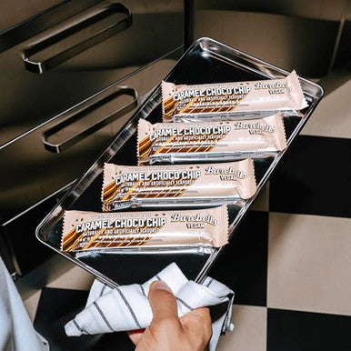 Barebells Plant Based Protein Bars Vegan Caramel Choco Chip 12 Count 15G Of Plantbased High Protein Treats Chocolate Nutrition Bar With 1G Total Sugar On The Go Breakfast Or Postworkout Snack