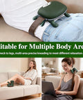 Dybyss Bionic Hand Neck And Shoulder Massager With Heat Shiatsu Kneading Trapezius Muscle Massager Cordless Portable Full Body Massage Device For Office Workers & Parents
