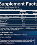 Bodytech Bcaa + Glutamine Powder Supports Muscle Recovery Strength & Endurance Unflavored For Versatile Use (7.3 Oz 30 Servings)