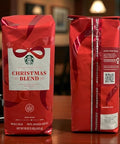 Starbucks Christmas Blend Whole Bean Coffee 16oz, Dark Roast 100% Arabica, Rich Spiced Chocolate & Spruce Notes, Limited Holiday Edition, Bold, Festive Flavor from Sumatra & Latin America