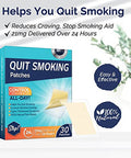 Mcukv 21Mg Step 1 Smoking Aid Stop Smoking Patch Easy And Effective To Help Quit Smoking Safety Anti-Smoking Stickers Stop Smoking Aid 30 Count 24H Delivered