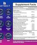 Natnect Glp-1 Supplement Support Glp Activate Natural Formula Glp-1 Supplement For Metabolic Energy Glp-1 Support Take Before Meal (60 Capsules)