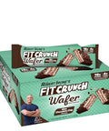 Fit Crunch Wafer Protein Bars 16G Of Protein & 3G Of Sugar (9 Bars Chocolate Peanut Butter)