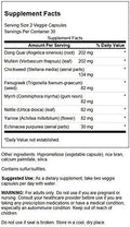 Swanson Prime Lung 60 Veg Caps (2 Pack)