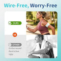 Comfytemp Wireless Tens Unit Muscle Stimulator Fsa Hsa Eligible Rechargeable Tens Unit For Pain Relief With Remote Control Portable Pulse Muscle Stimulator For Back Shoulder Sciatica 15 Modes