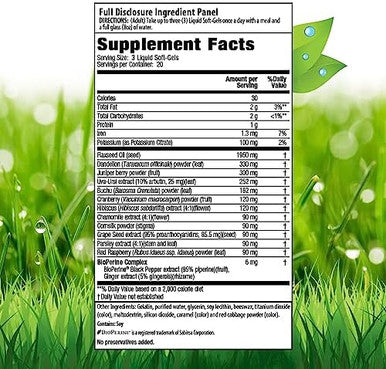 Irwin Naturals Bloataway 60 Liquid Softgels Pack Of 2 Water Balance Support Replenish Electrolytes & Essential Minerals 40 Total Servings