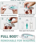 Defunx Breathing Exercise Device For Lungs - Flutter Valve Mucus Removal Device - Breath Trainer Green